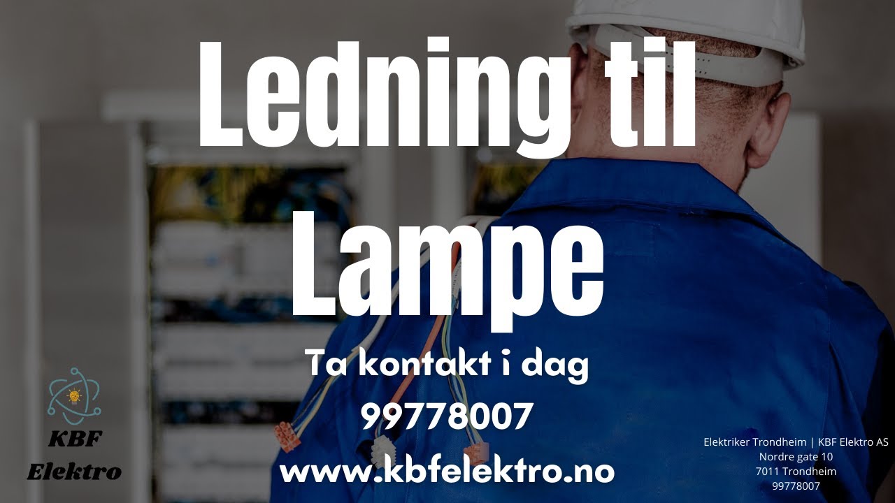 Ledning til Lampe
