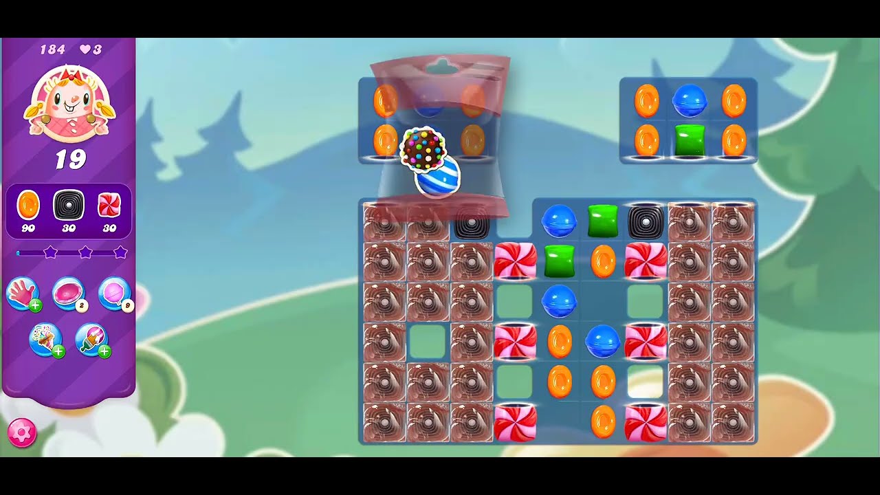 Candy Crush Saga Levels 182 To 187