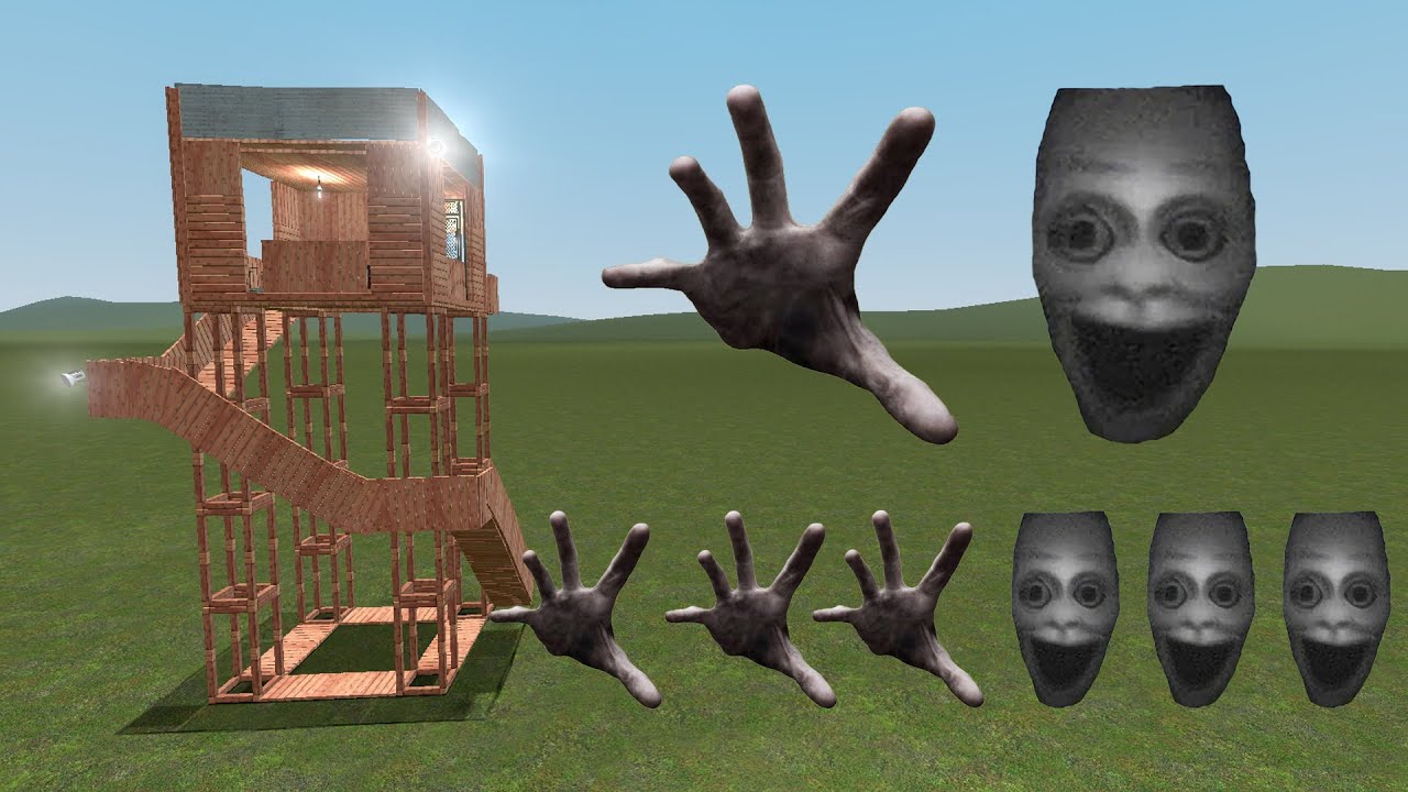 Scary Hand And Juggler Nextbot Vs Towers In Garry's Mod