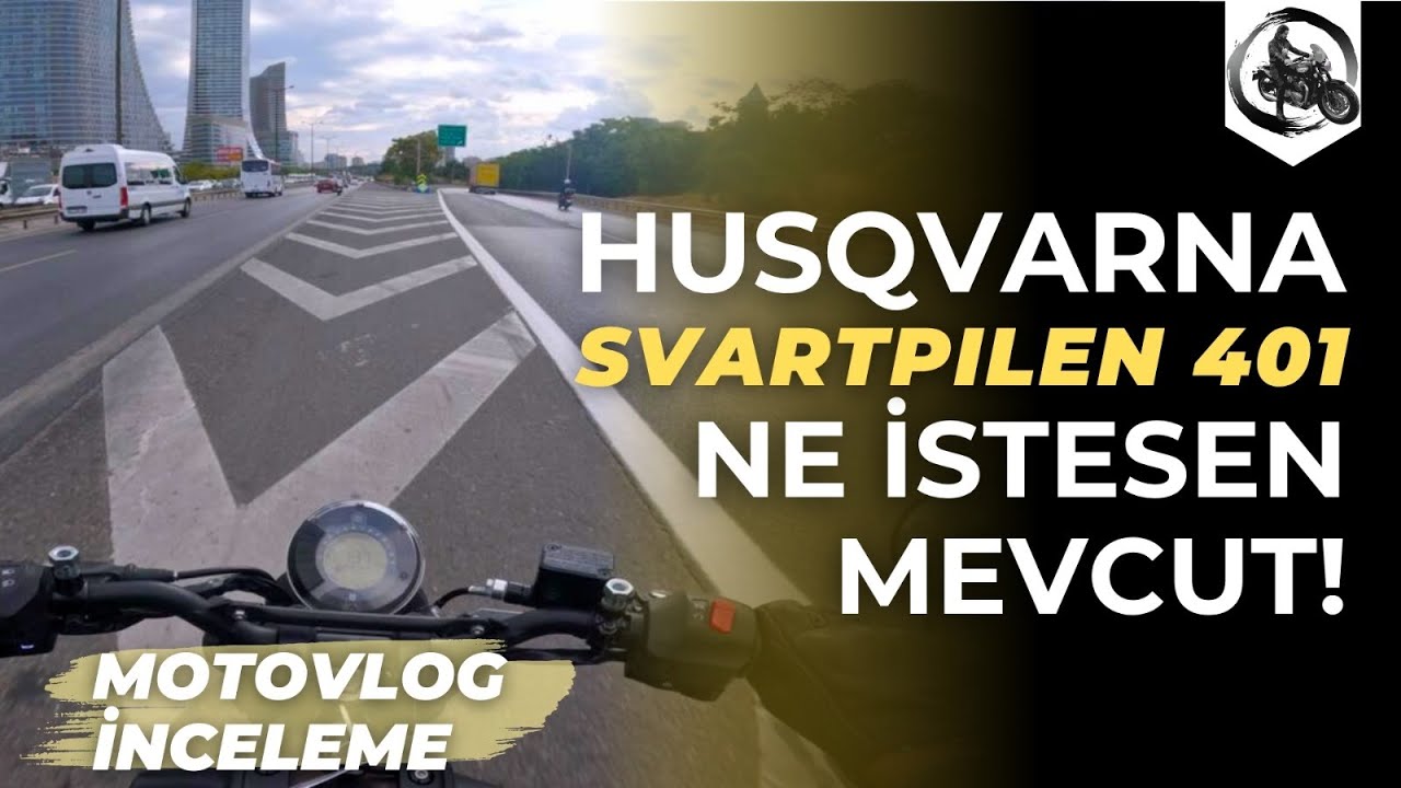 Husqvarna Svartpilen 401 Motovlog İnceleme | Ne İstesen Mevcut!