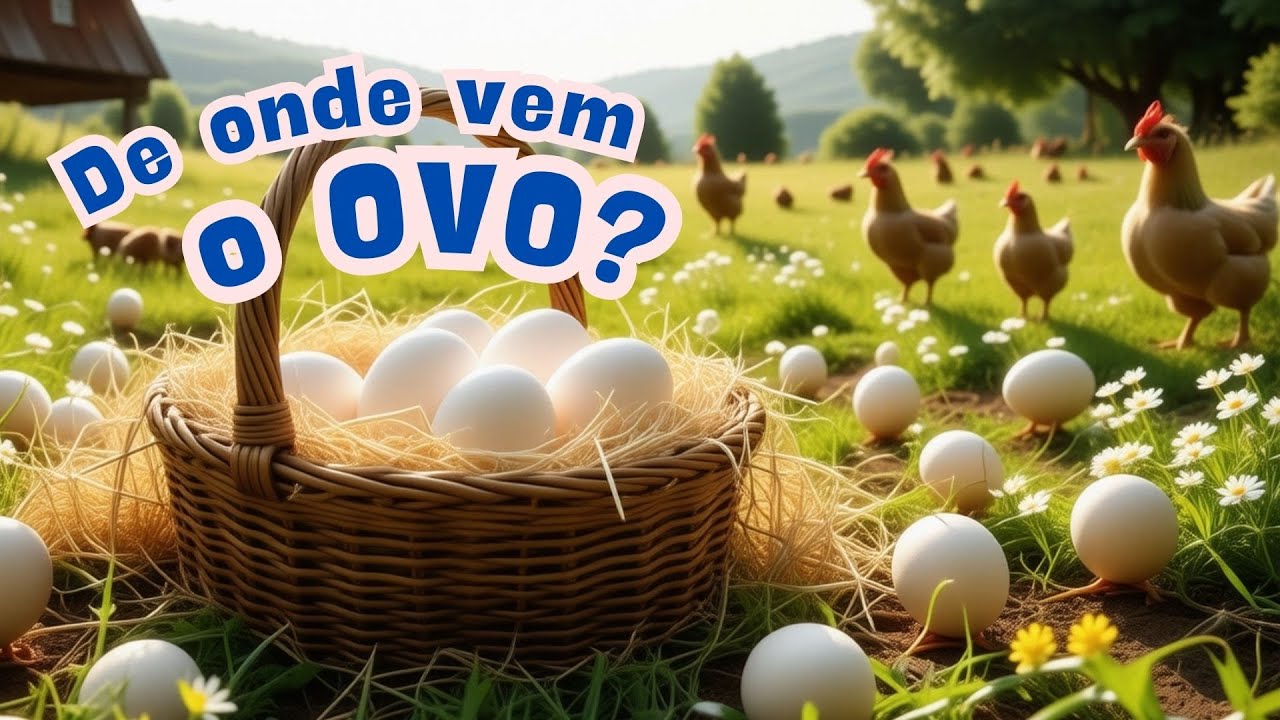 De onde vem o OVO? | Aprendizado Infantil | Curiosidades para Crianças
