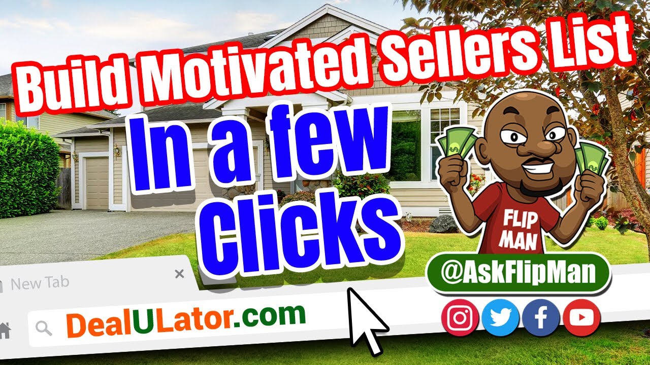 How to Build Motivated Sellers List in a Few Clicks | Targeting Absentee Owners | Dealulator