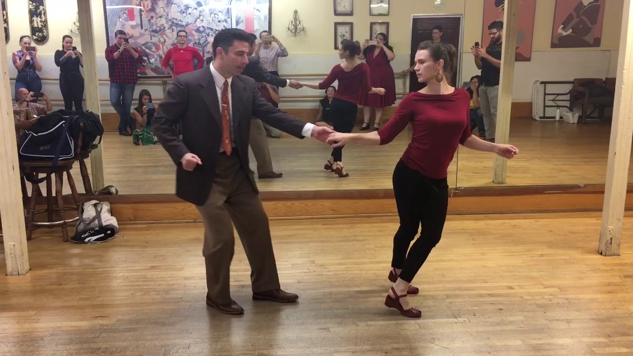 Lindy Hop Dance Basic by Steve Sayer and Chanzie 001