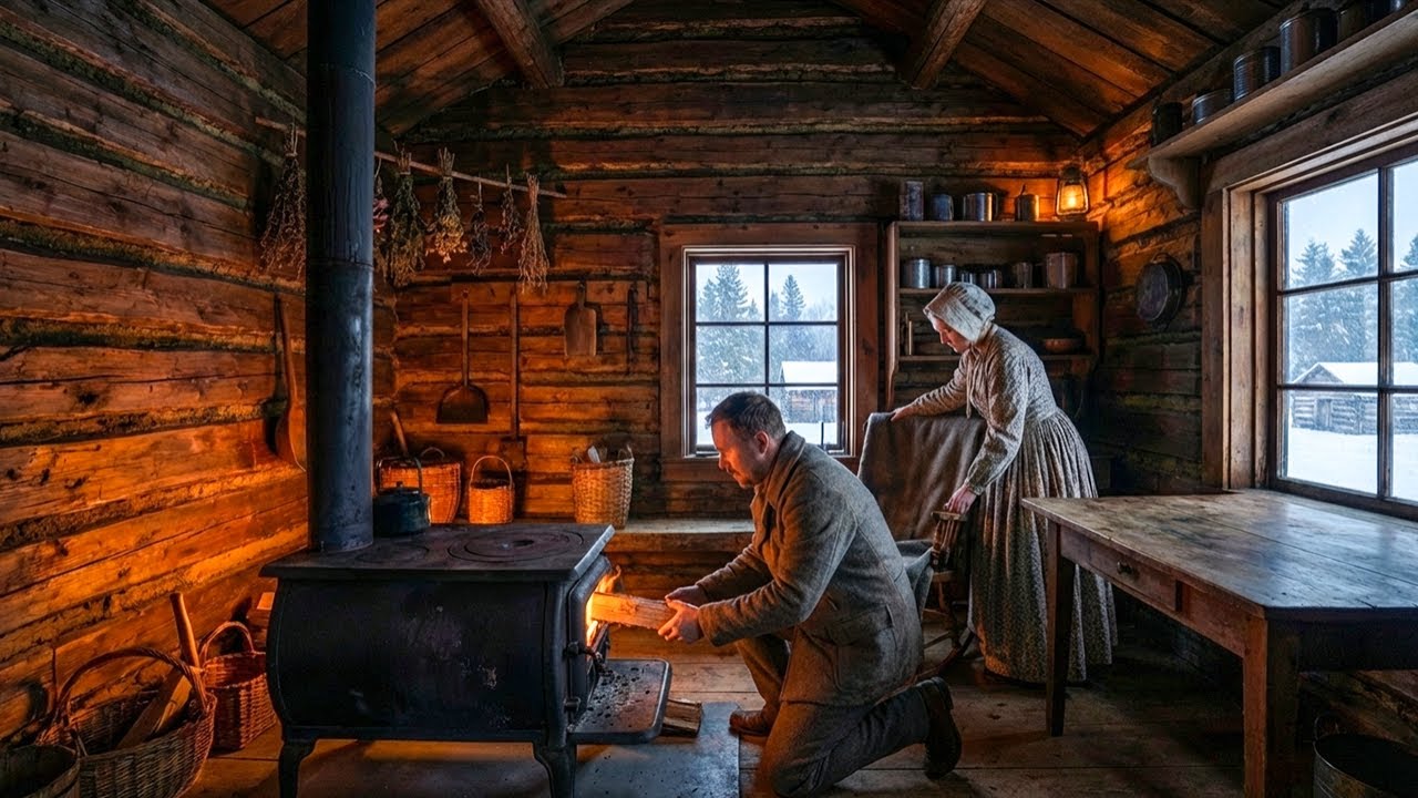 How Did 1850s Log Cabins Stay Warm At -40&deg;F While Modern Homes Freeze?