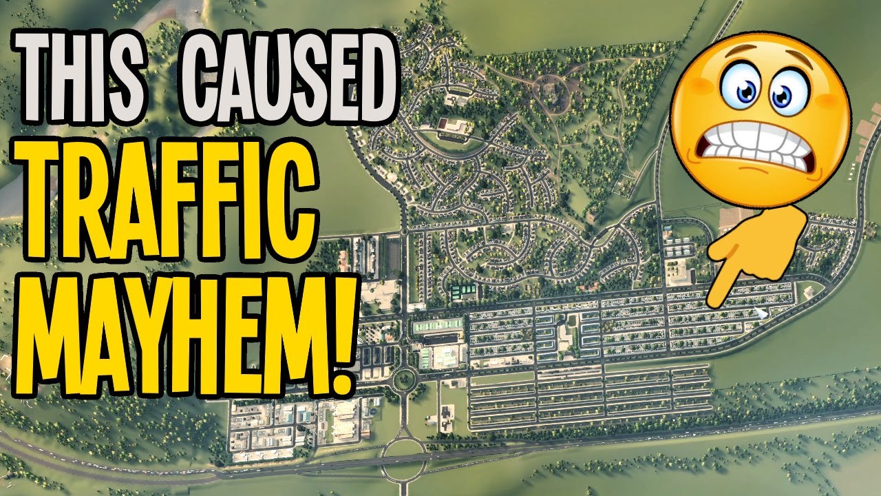 When you Create a Victorian Level Traffic Problem in Cities Skylines...