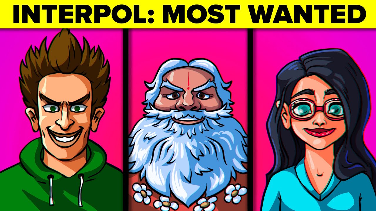 Most Wanted Americans by Interpol - 2021 Edition