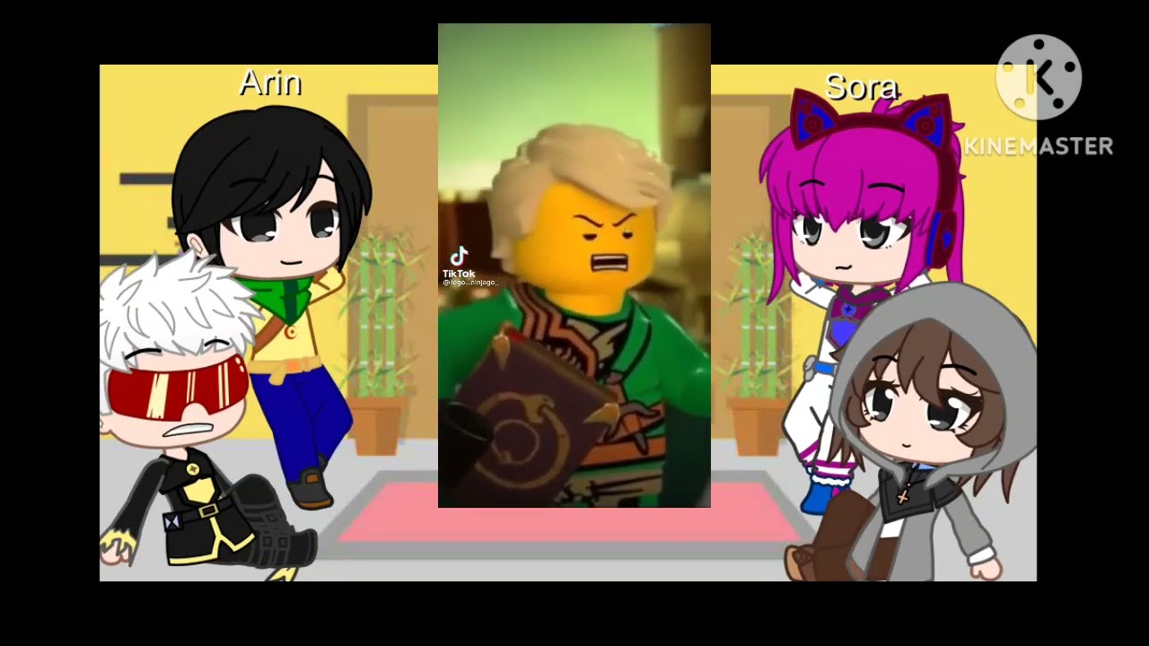 Ninjago Dragons Rising Season 1/16 Reacts to past || Part 2 (3/3)