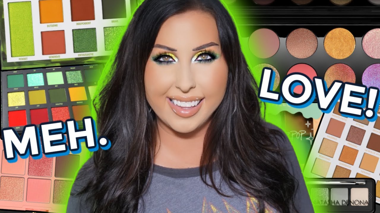 RANKING MY MOST RECENT PALETTES | LOTS OF GOOD PALETTES THIS MONTH!!!