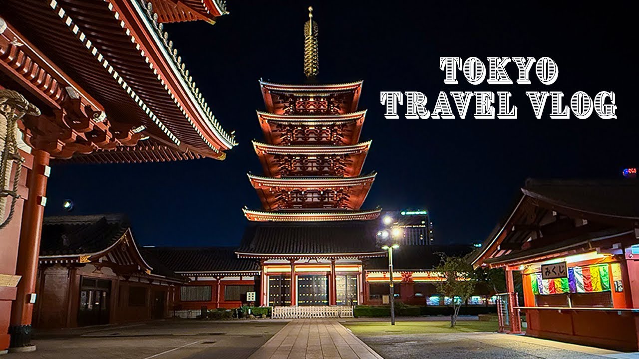 Tokyo Travel Vlog | Fuji View, Sensoji Temple at Night 🇯🇵✈️/ Токио| Фуджи, Асакуса, Храмът Сенсоджи
