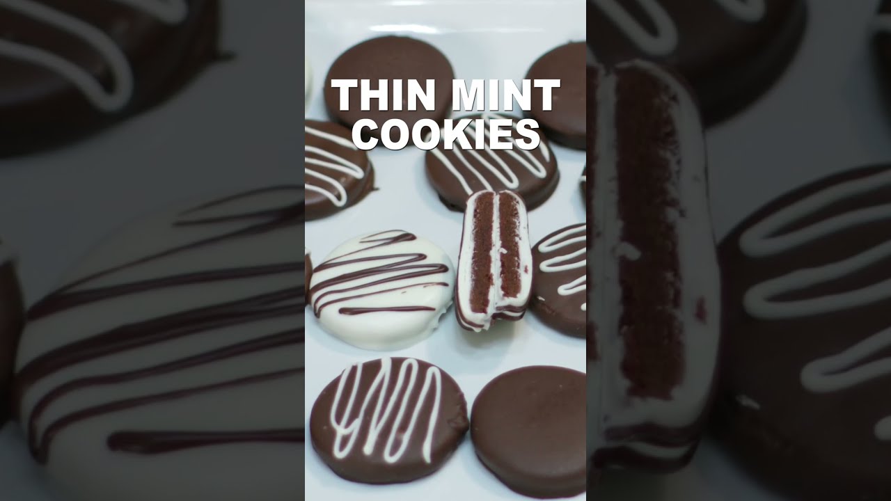 Mint Cookies Recipe | Copycat Girl Scouts Thin Mints