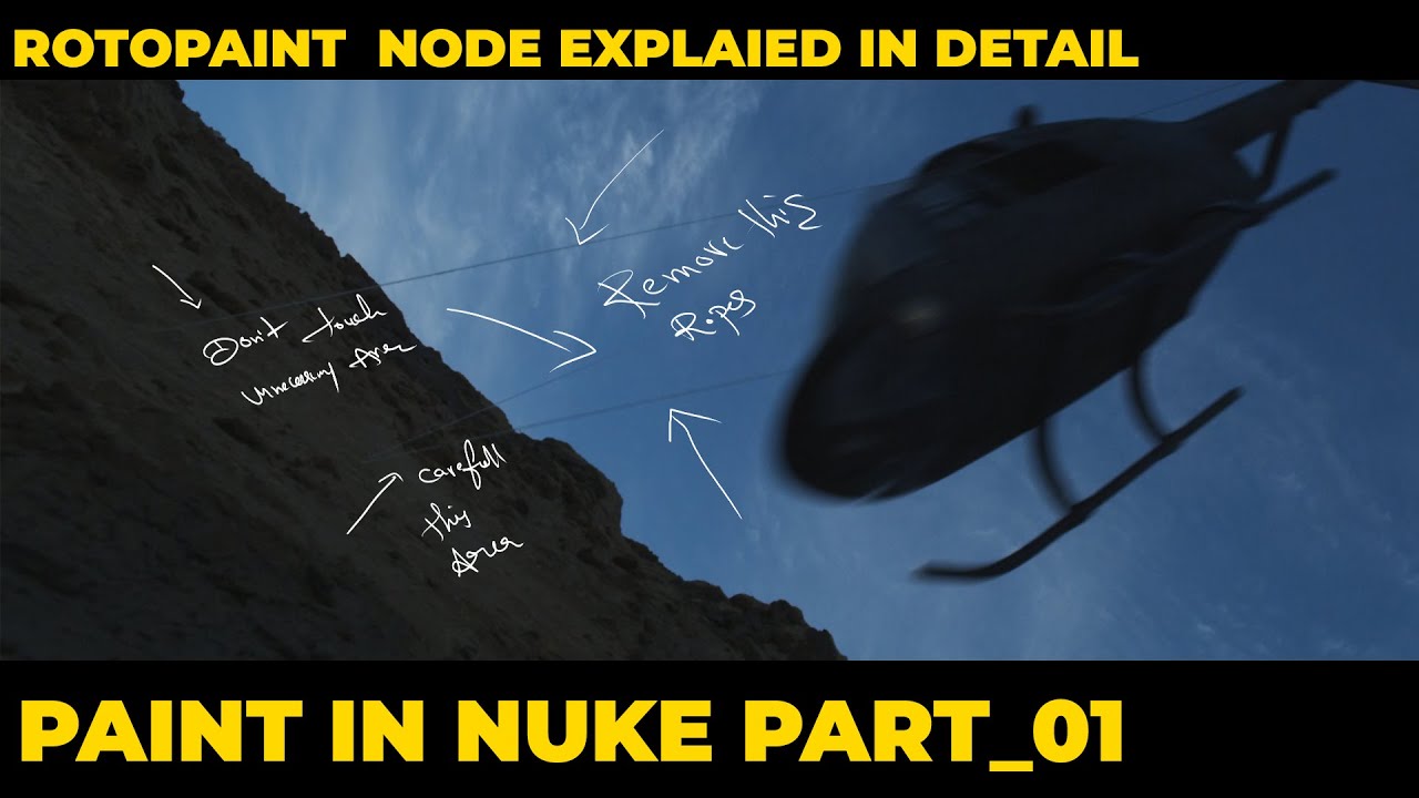 How to use roto paint in Nuke Part_01 | Telugu |Tutorial