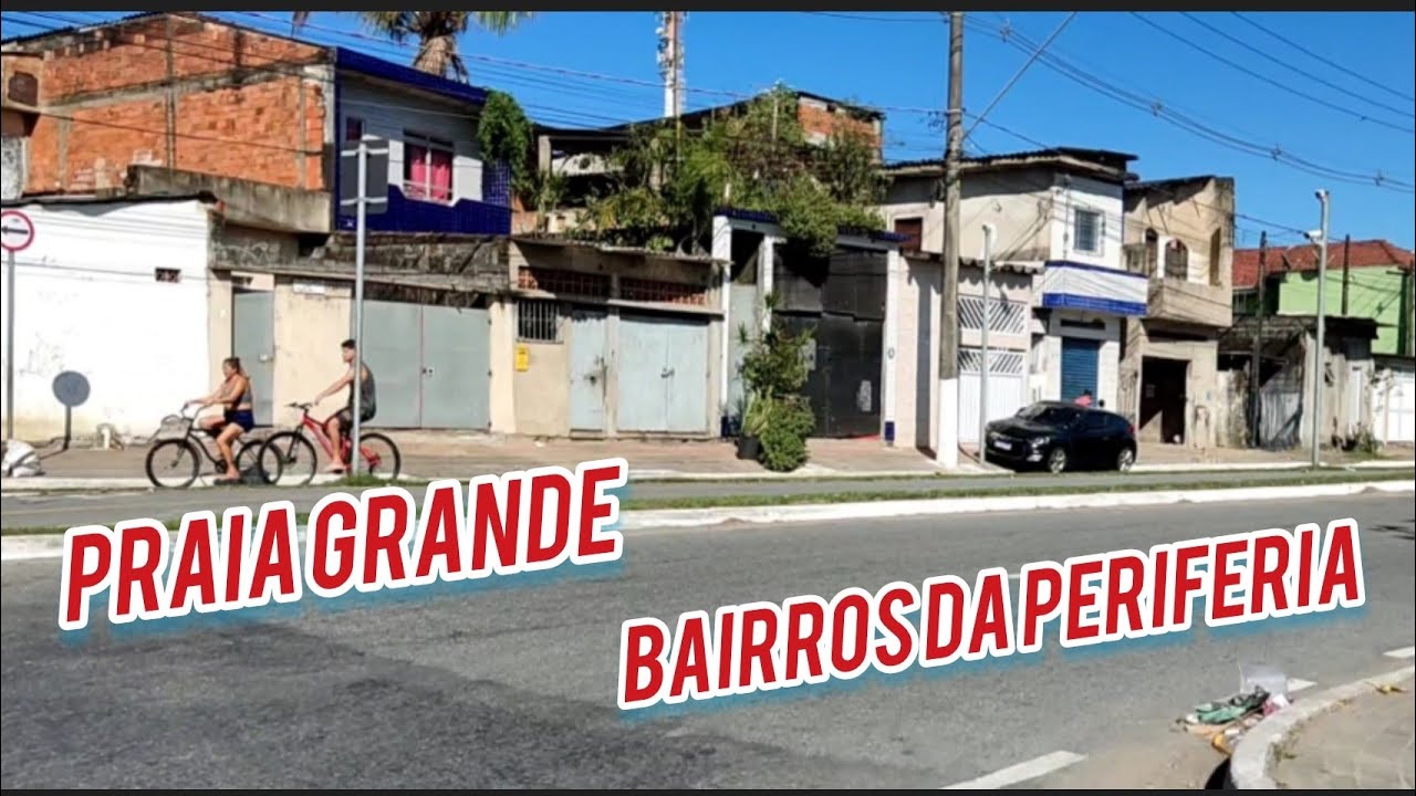 TOUR PELOS BAIRROS DE PERIFERIA DE PRAIA GRANDE NO DOMINGO.