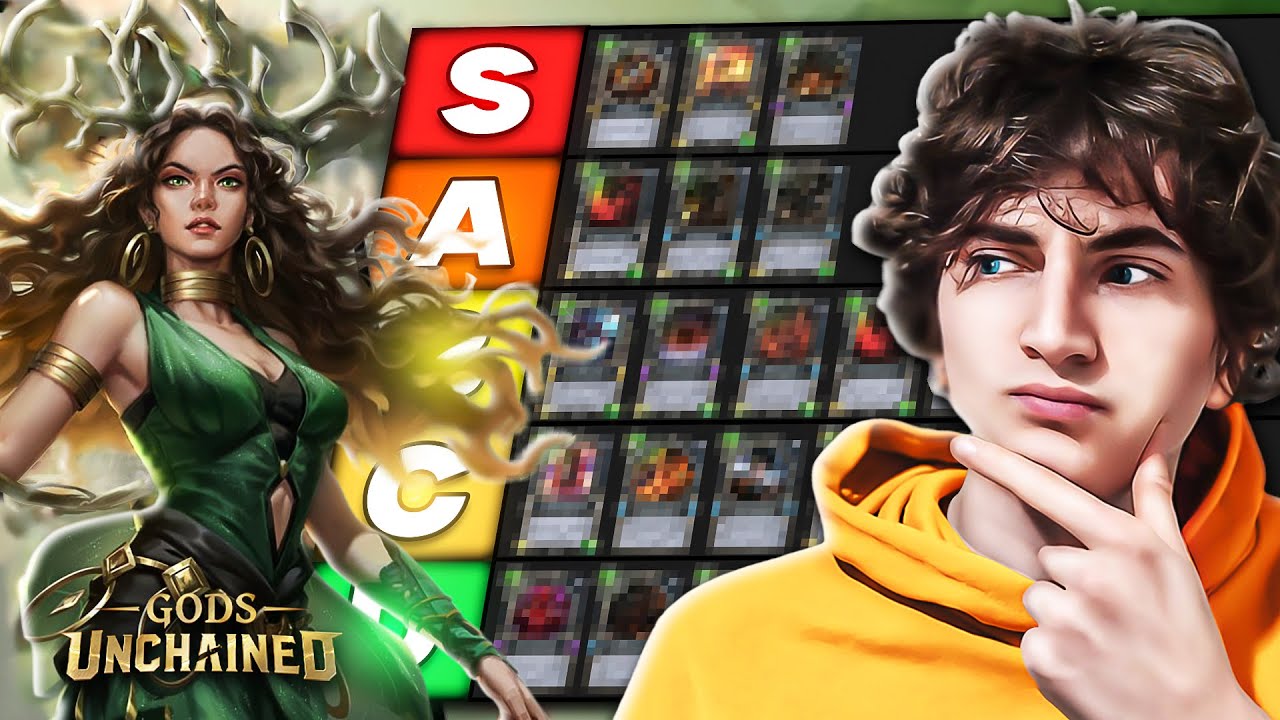 ULTIMATE Gods Unchained New Set TIERLIST: NATURE