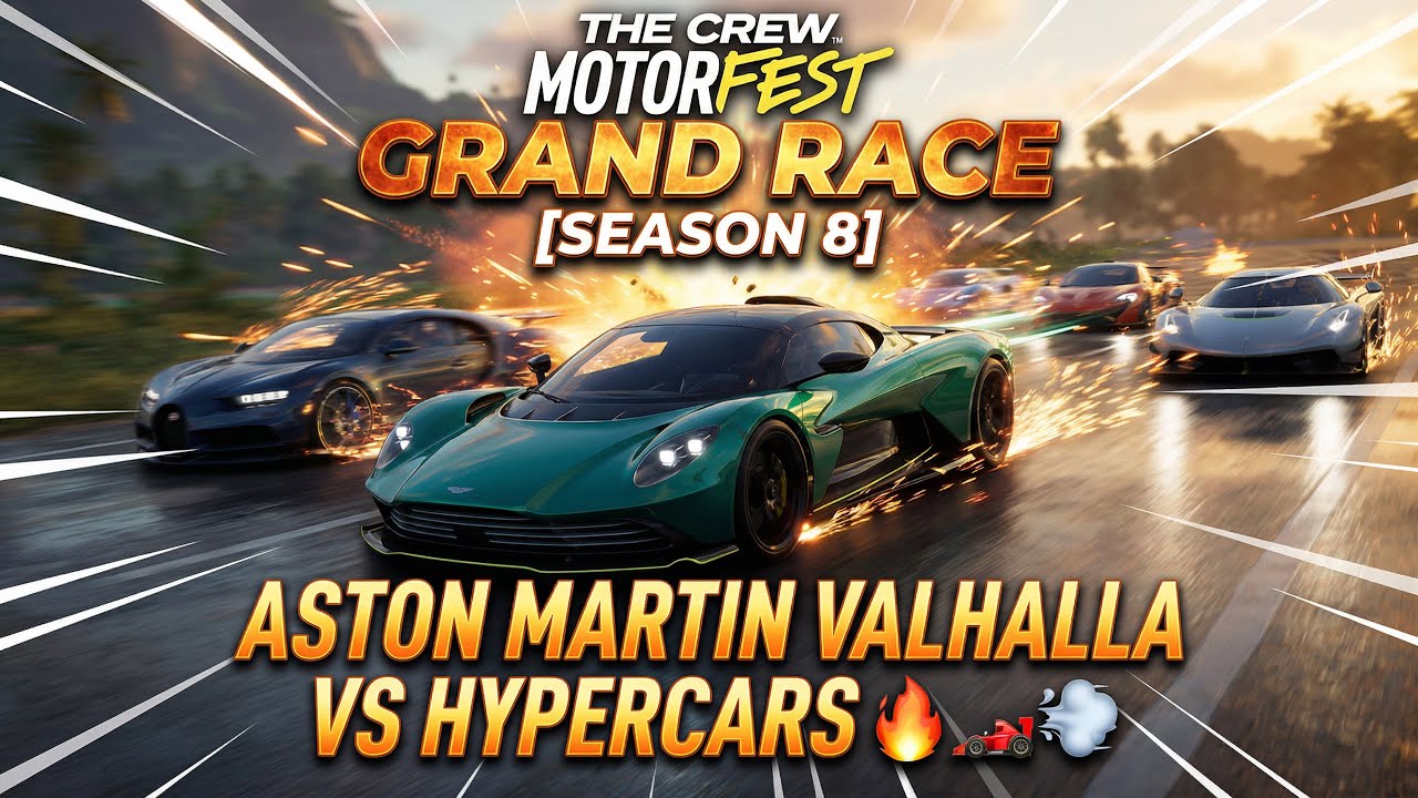 The Crew Motorfest LIVE: Grand Race [Aston Martin Valhalla]