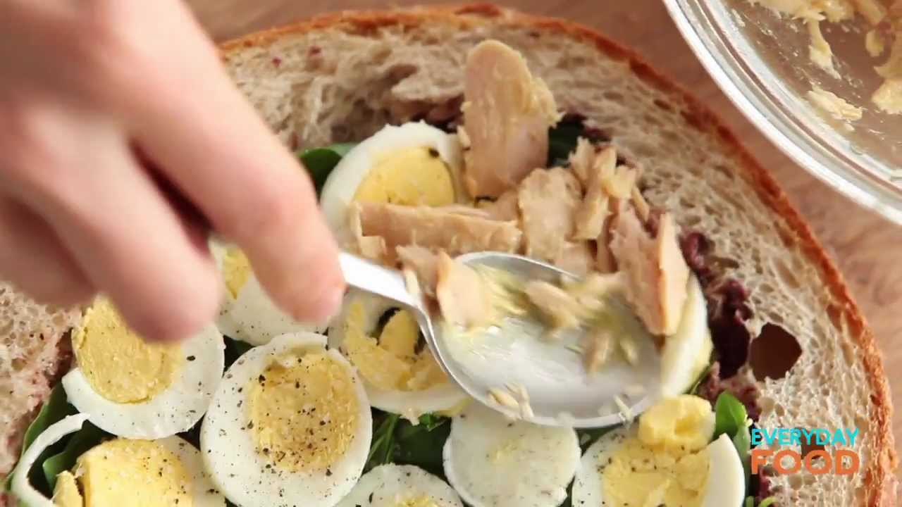 Tuna Nicoise Sandwich | Everyday Food with Sarah Carey