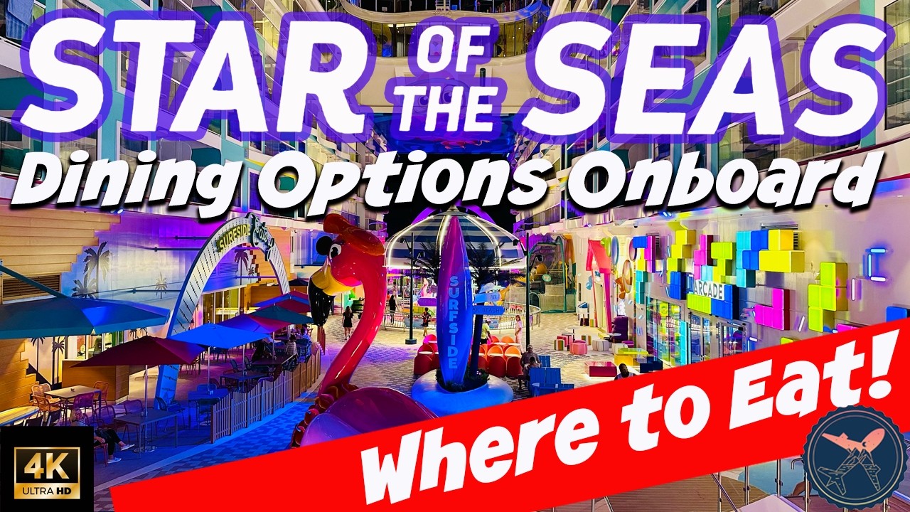 Гастрономический тур Star of the Seas | Все варианты питания на новейшем лайнере Royal Caribbean
