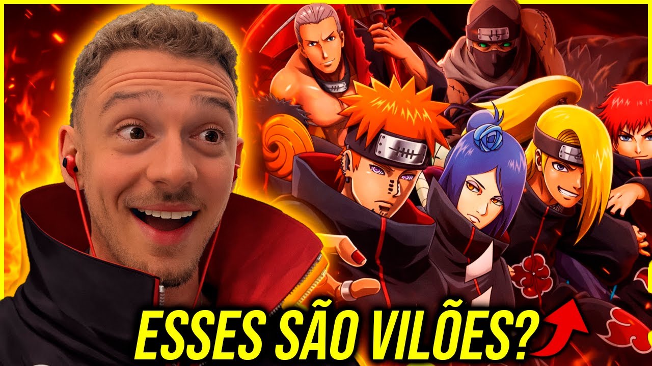 A AKATSUKI EM RAP 🔥 | REACT “OS NINJAS MAIS PROCURADOS DO MUNDO”