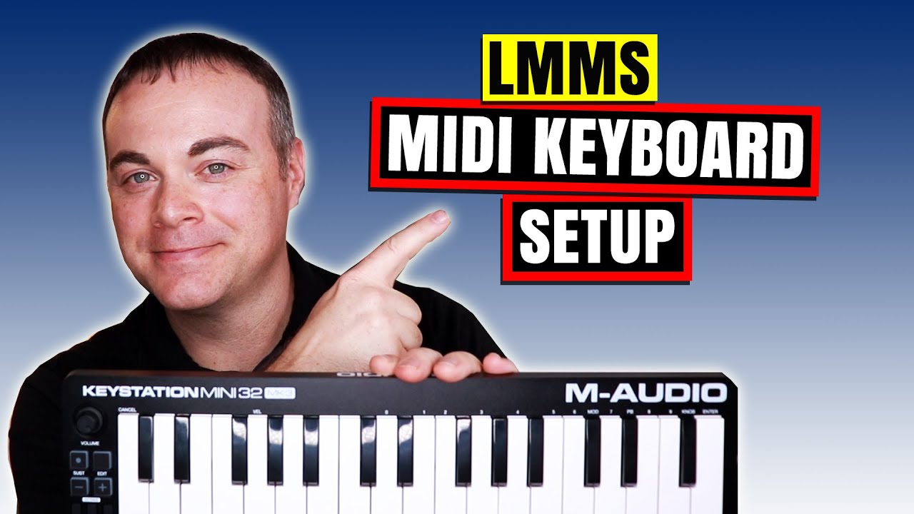 Как использовать Midi-клавиатуру в учебном пособии LMMS