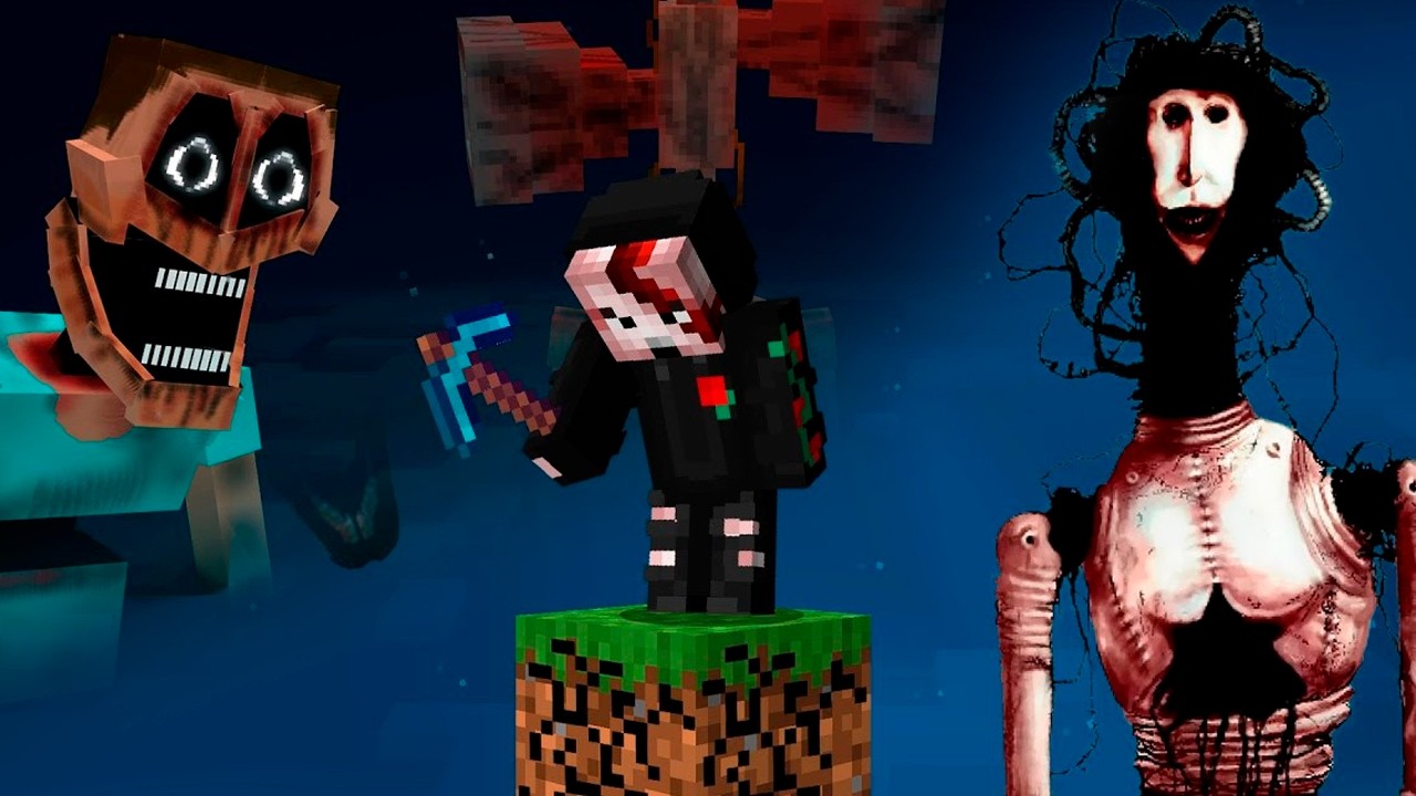 Sobreviví al OneBlock Más PELIGROSO en Minecraft