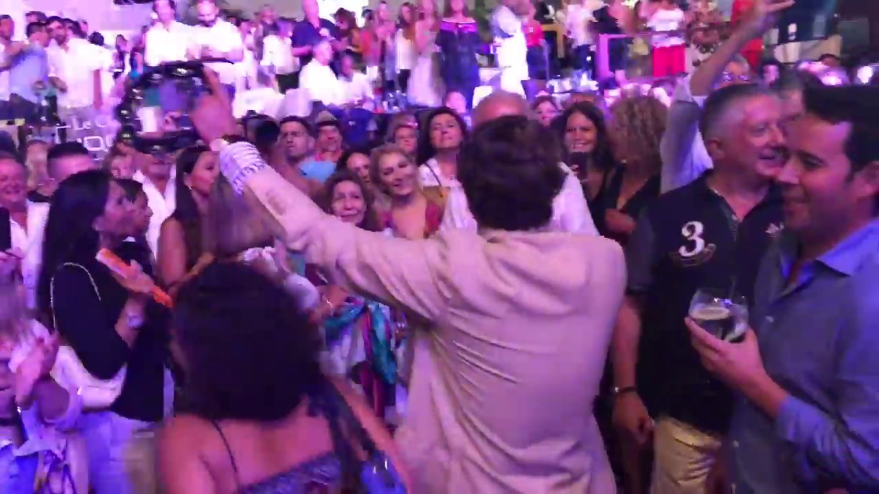 Juan Peña - Starlite 2018 - con el público