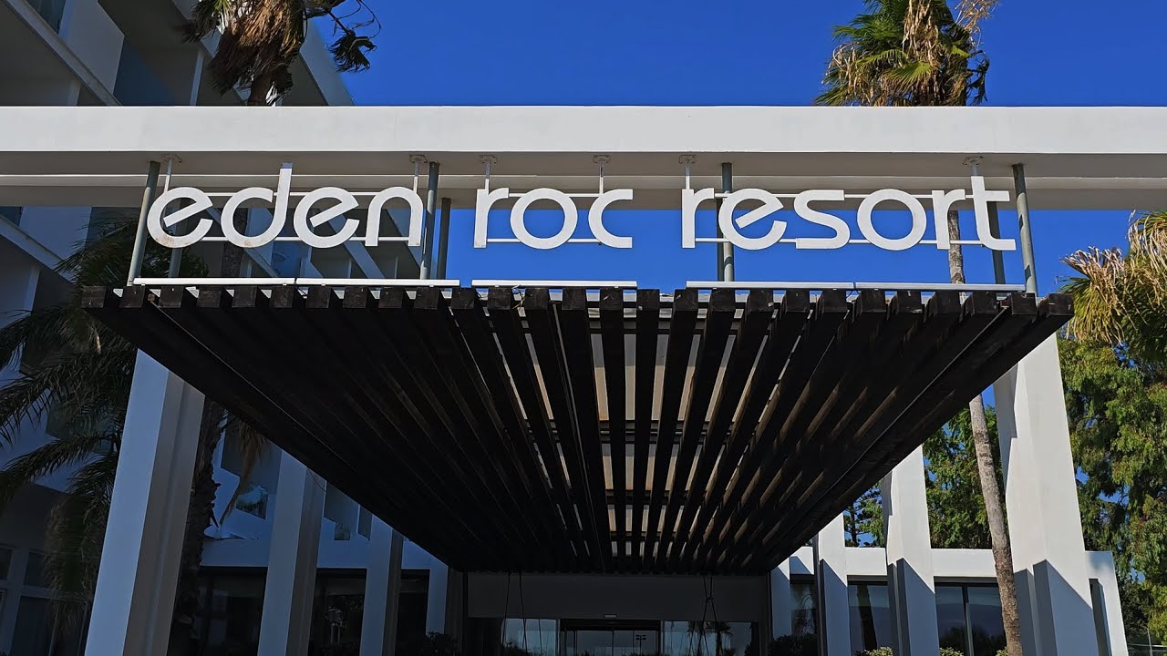 A tour of the All Inclusive Eden Roc Resort Hotel Rhodes in 4K
