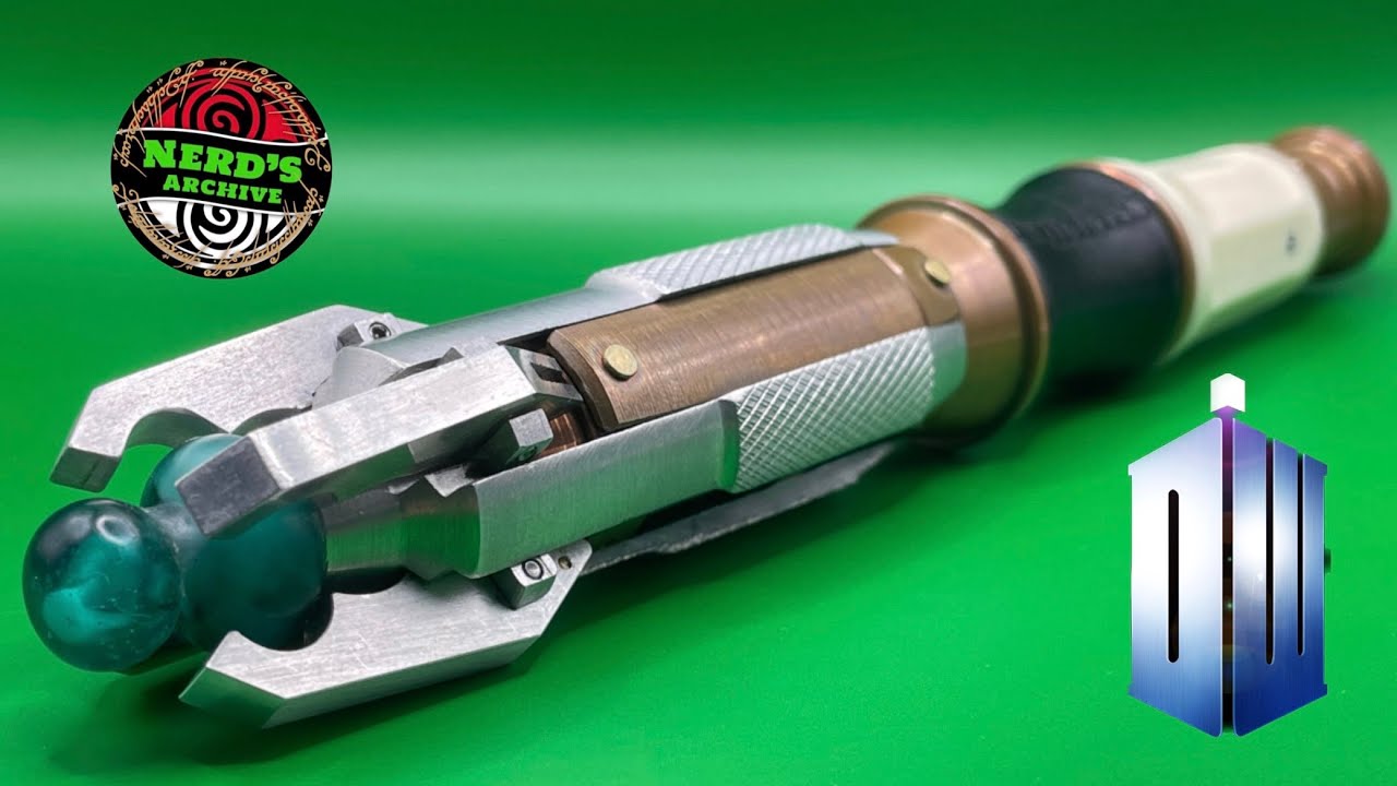 11th Doctor Sonic Screwdriver Rock & Roll prop (Rubbertoe Replicas)