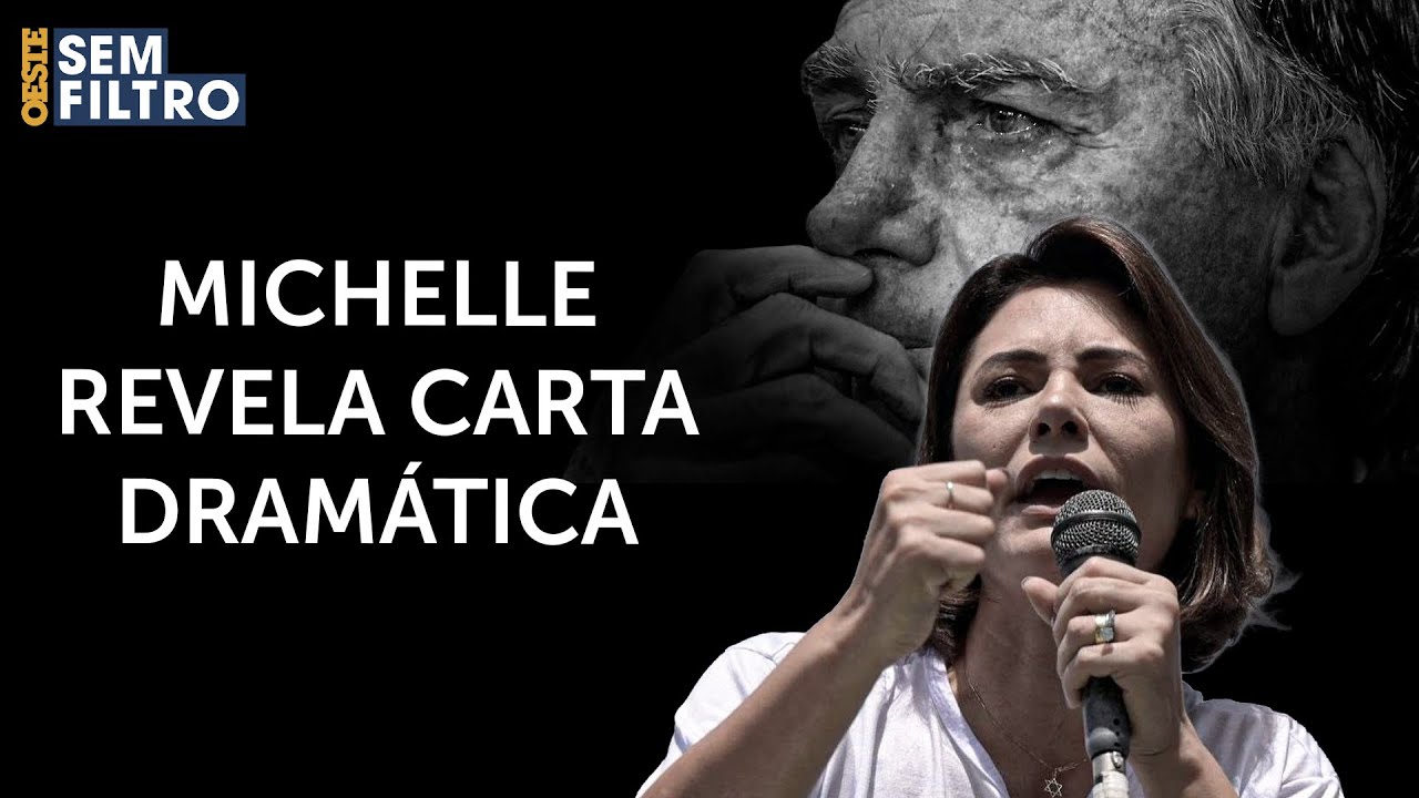 'DIAS DIFÍCEIS': Michelle divulga carta enviada por Bolsonaro no aniversário de casamento