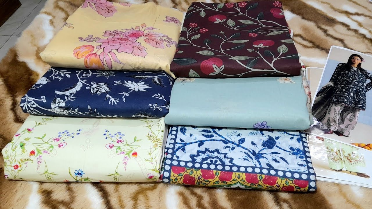 নতুন কোকো প্রিন্ট থ্রি - পিস কালেকশন।Trending COCO Digital print dress collection 2025