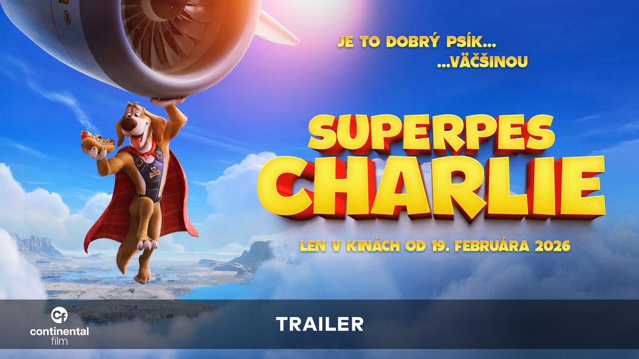 SUPERPES CHARLIE - OFICIÁLNY TRAILER - SK DABING - V KINÁCH OD 19. FEBRUÁRA 2026