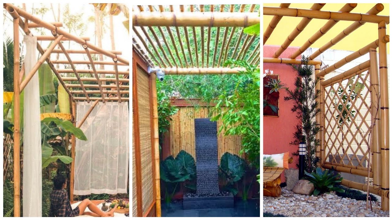 Pergolado de bambu 12 ideias que arrasam na decoração