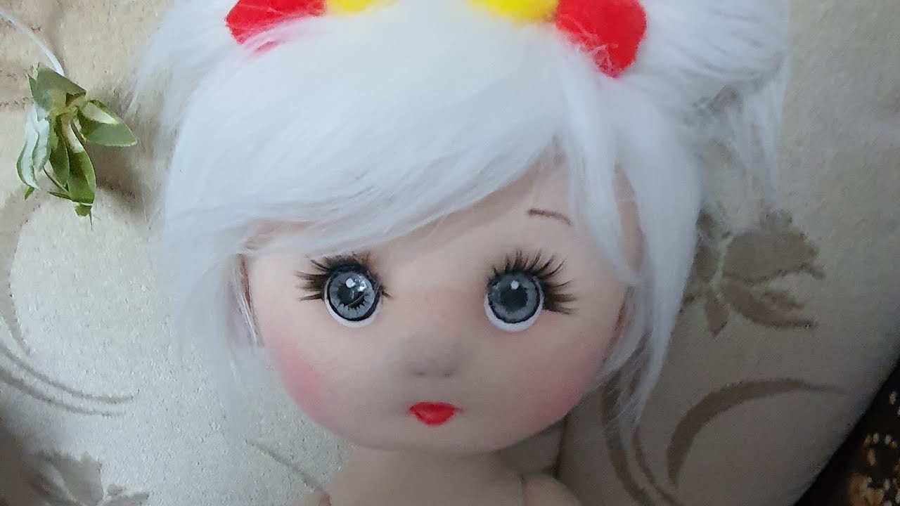 fabric_dols_tutorial .. the head part2 (girl).. رأس دمية القماش ((فتاة))