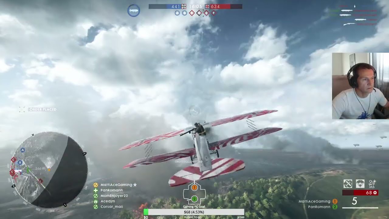 Battlefield 1 - Massive focus fire | Tank Hunter