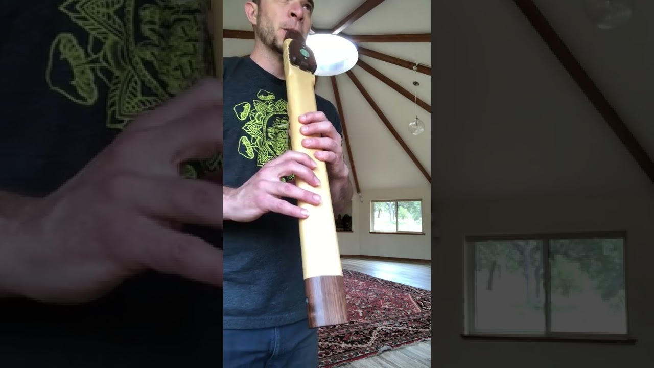 Low D drone flute (432hz)