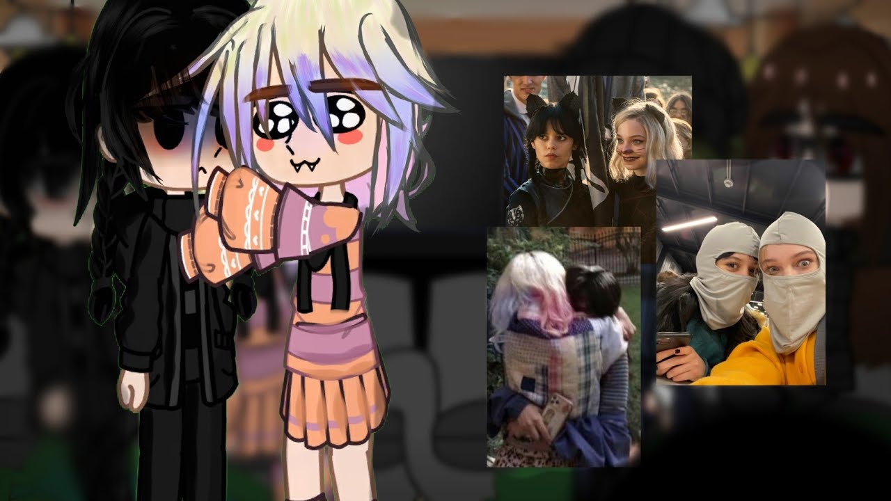 nevermore•react to•???•wenclair•gacha reaction•gacha club•