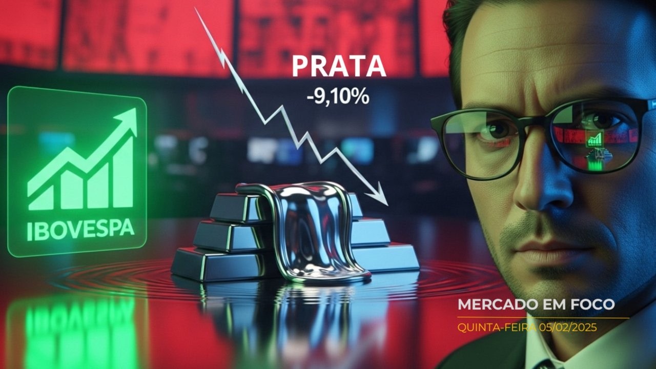ALERTA: QUEDA de 9% na PRATA REVELA o VERDADEIRO RISCO do IBOVESPA