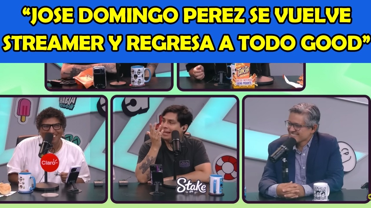 JOSE DOMINGO PEREZ SE VUELVE STREAMER Y LO INVITA A CURWEN A UNA ENTREVISTA | TODO GOOD CLIPS