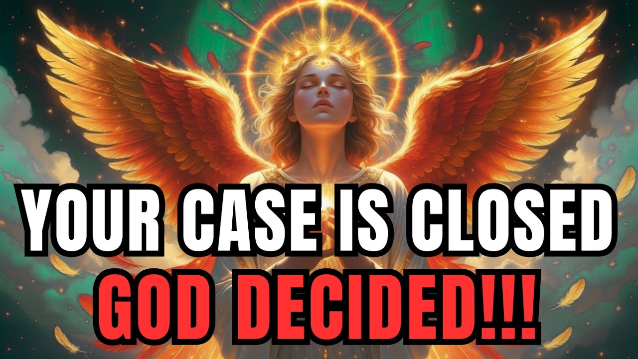 GOD’S CHOSEN ONES, HEAVEN HAS CLOSED YOUR CASE—DIVINE JUSTICE IS IN MOTION! 🔥💥