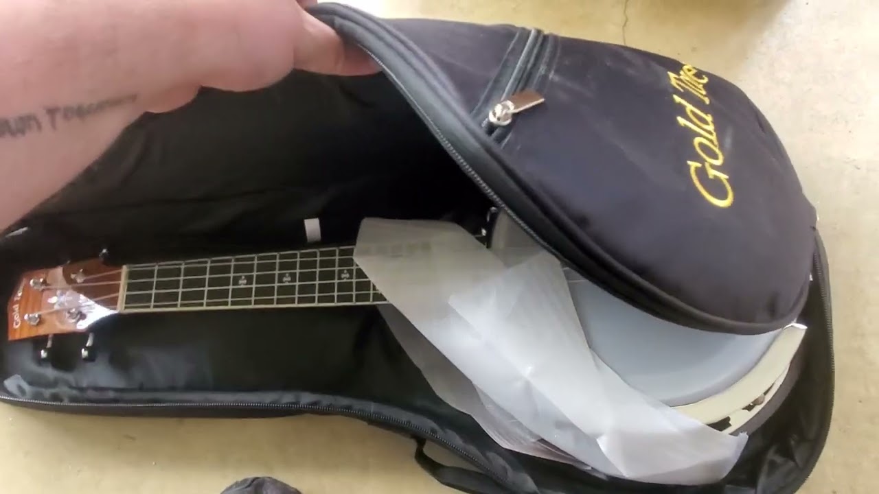 Gold Tone Banjolele Deluxe Unboxing