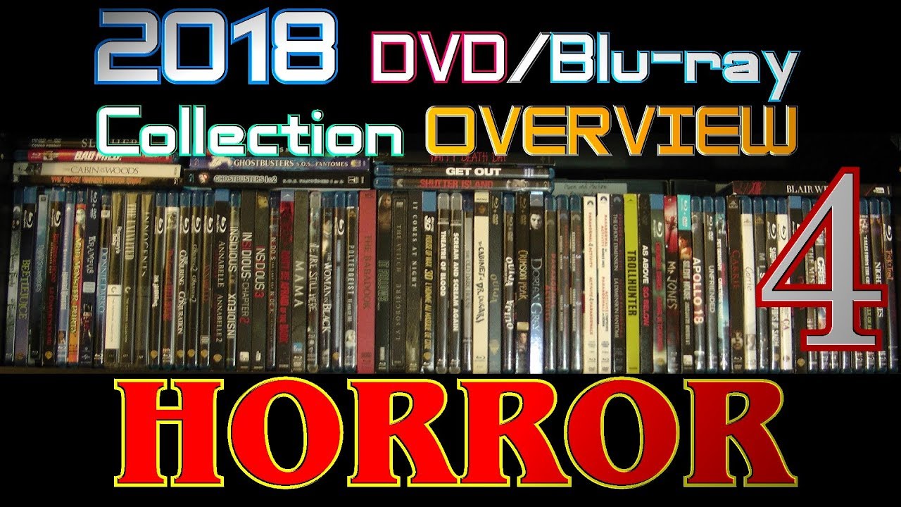 2018 DVD/Blu-ray Collection Overview 13 - Horror 4 -  Comedy, Classy, Found Footage, Anthology