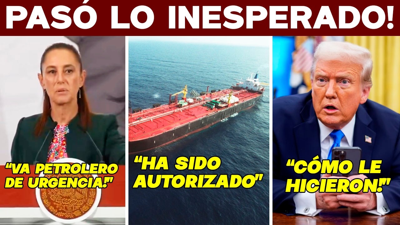MX ROMPE BLOQUEO! MANDA PETROLERO DE URGENCIA. AUTORIZADO PASO X ORMUZ
