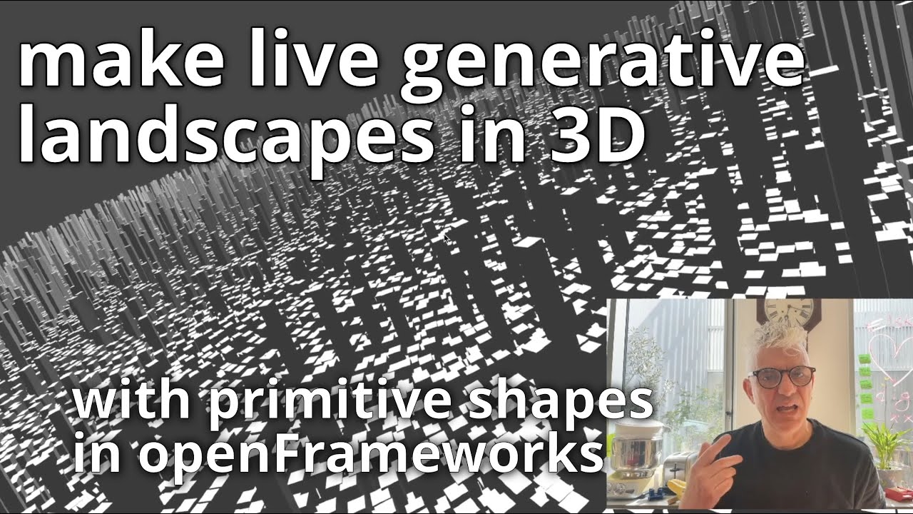 Make 3D Generative landscapes in openFrameworks