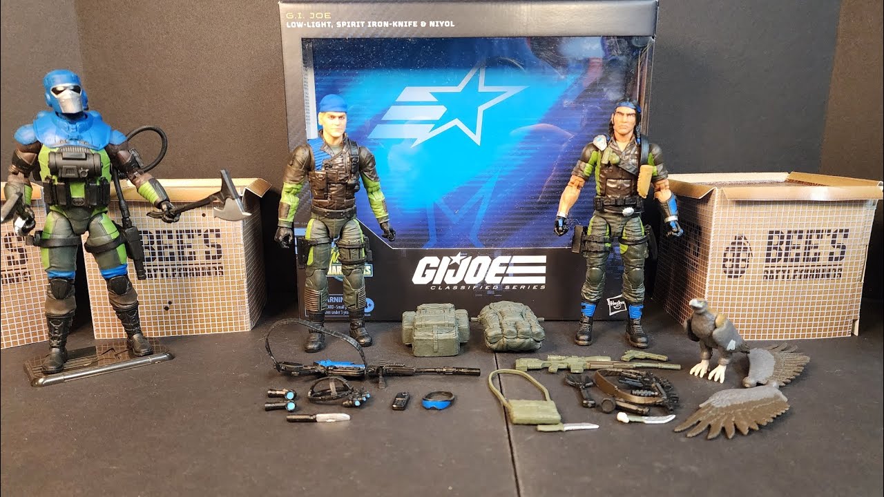 GIJoe Classified Series Mad Marauders Low Light and Spirit