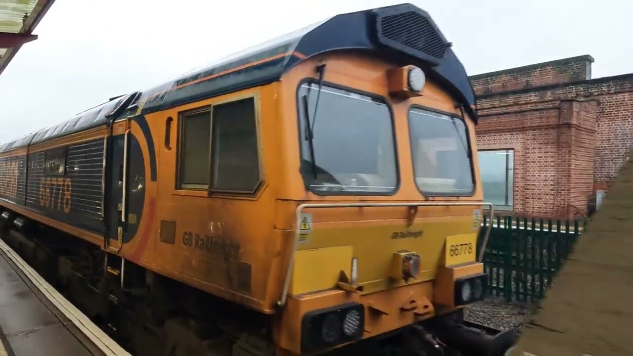 66778 Peak Forest to Selby at Wakefield kirkgate 5/2/26. 