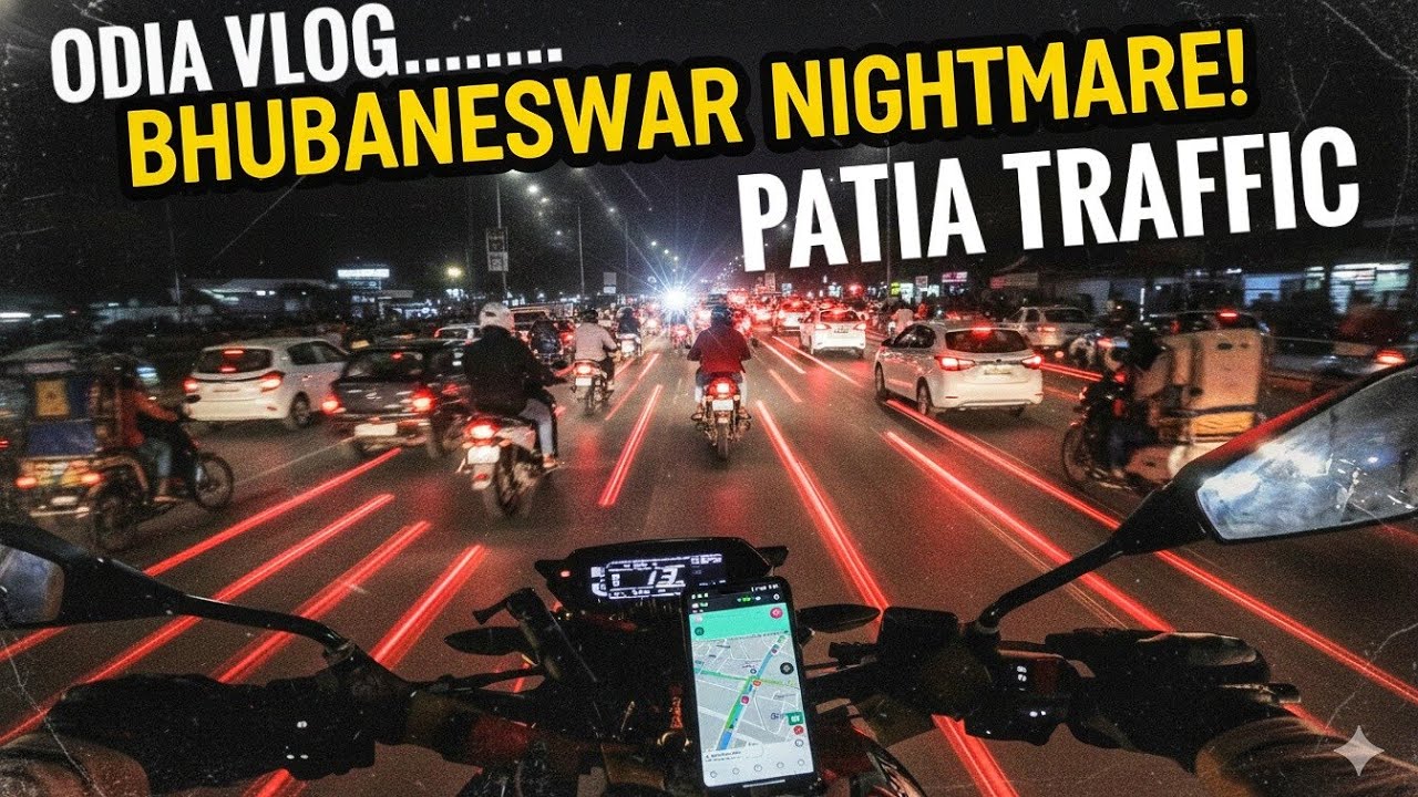 Bhubaneswar Patia Traffic😭au Late night instamart order 🧐 Odia Vlogs Alok Panda Vlogs