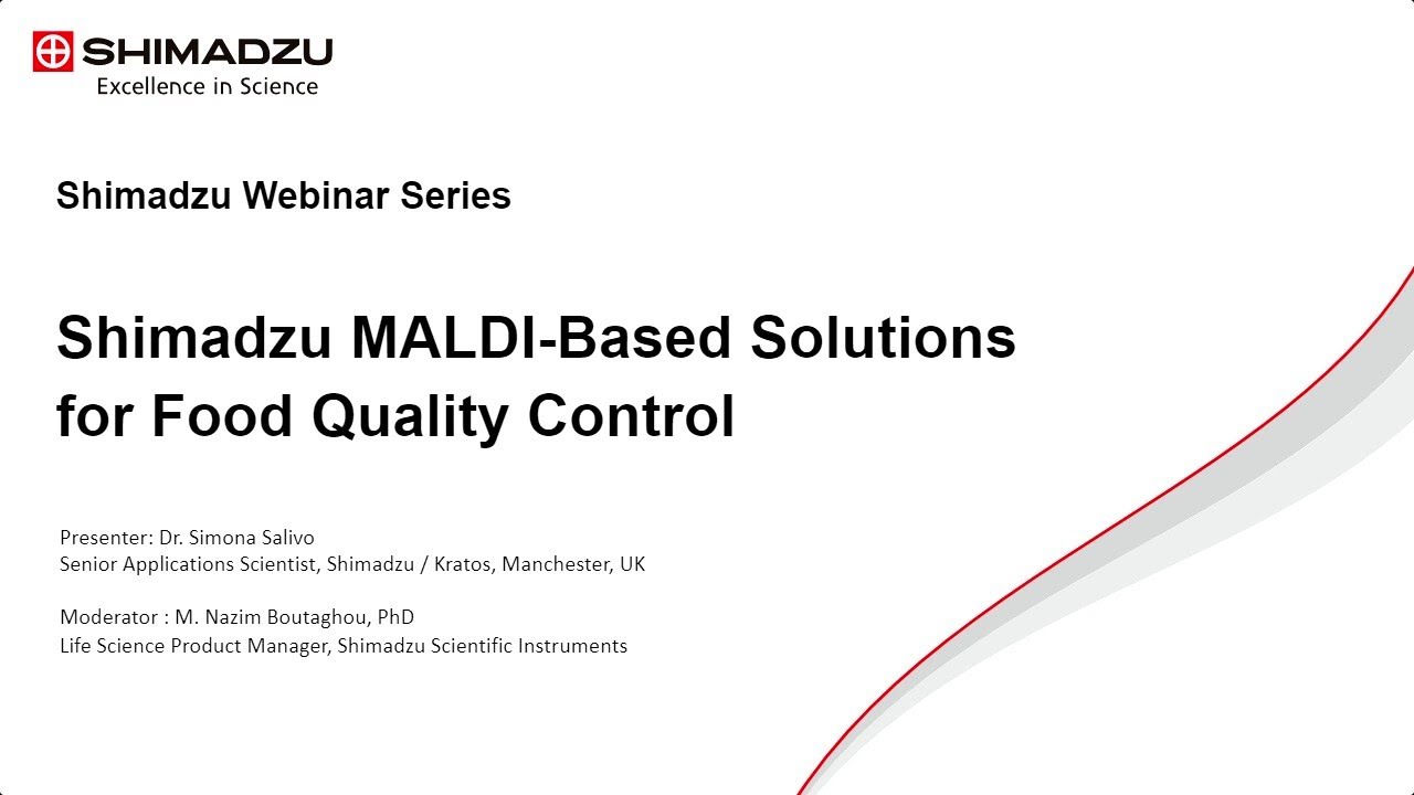 MALDI-Based Solutions for Food Quality Control