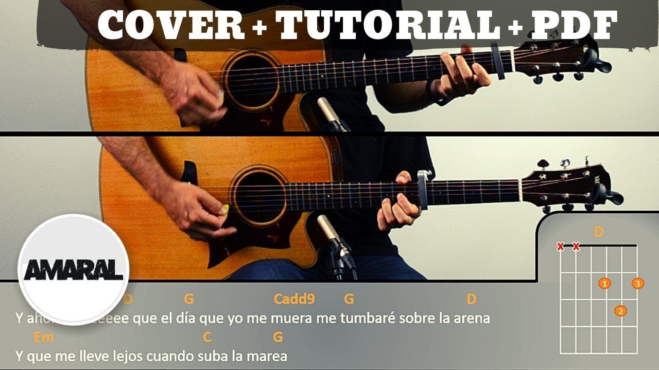 Cuando suba la marea | AMARAL | PDF GRATIS + TUTORIAL + COVER |