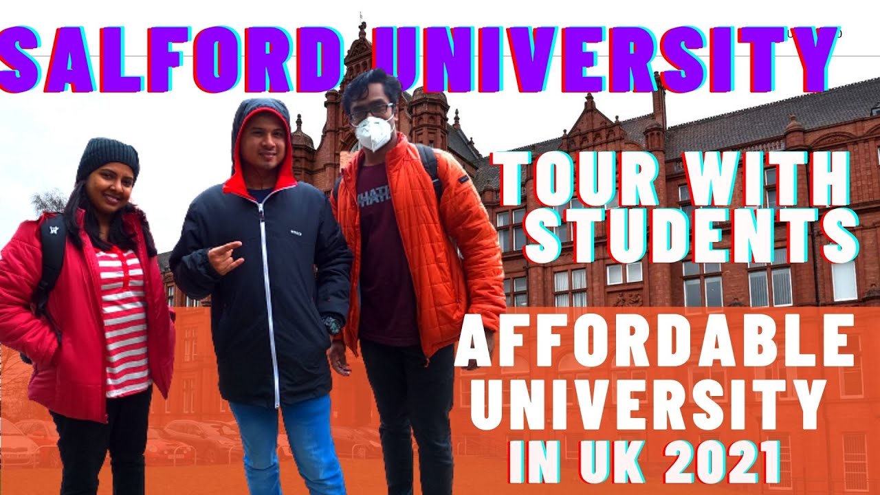 Salford University Manchester Campus Tour|Affordable University With Instalment| Student Experience