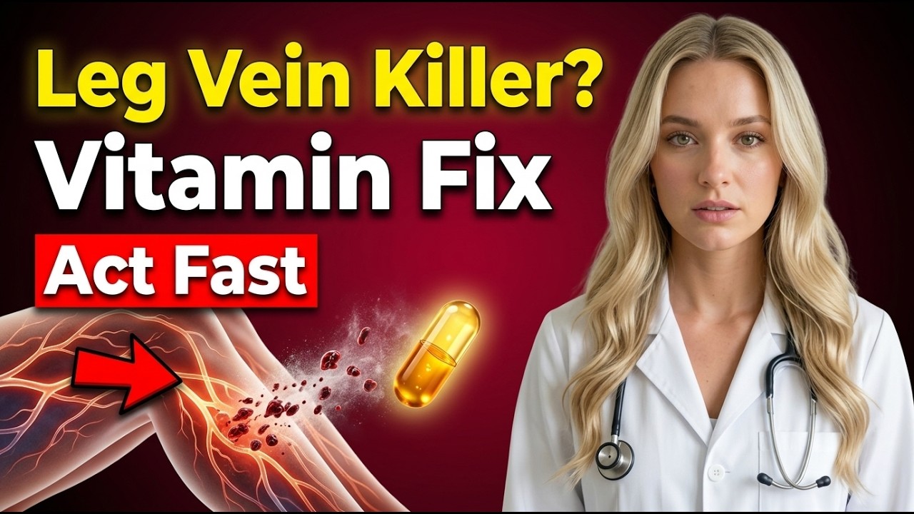 I’m a Doctor: The Vitamin That Dissolves Clots and Cleans Your Leg Veins