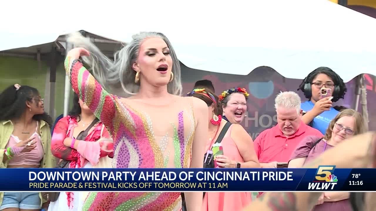 Cincinnati Pride festivities begin Friday night on Court Street Plaza