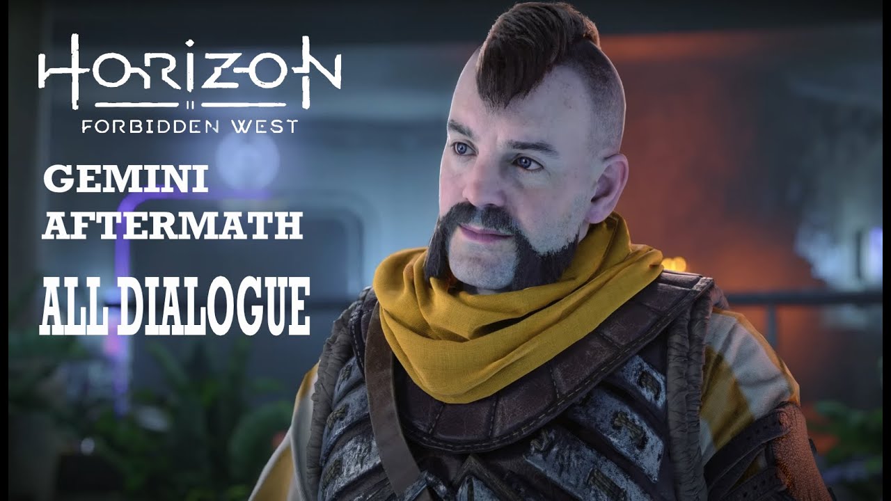 Horizon Forbidden West | Gemini Aftermath: Dialogue | 4K Resolution Mode